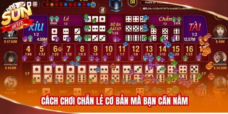 Cách Chơi Chẵn Lẻ Chi Tiết Dành Cho Các Hội Viên Mới 3 Cách chơi chẵn lẻ cơ bản mà bạn cần nắm